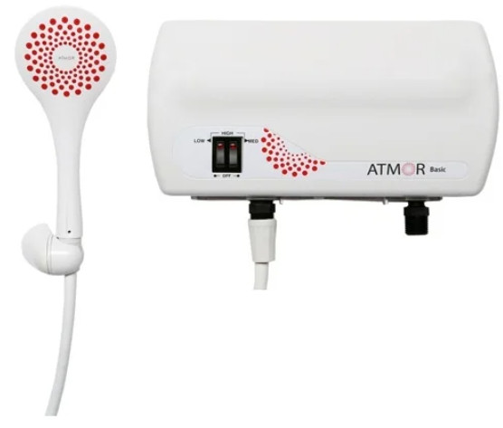 Водонагреватель Atmor Basic+ 3.5 кВт душ