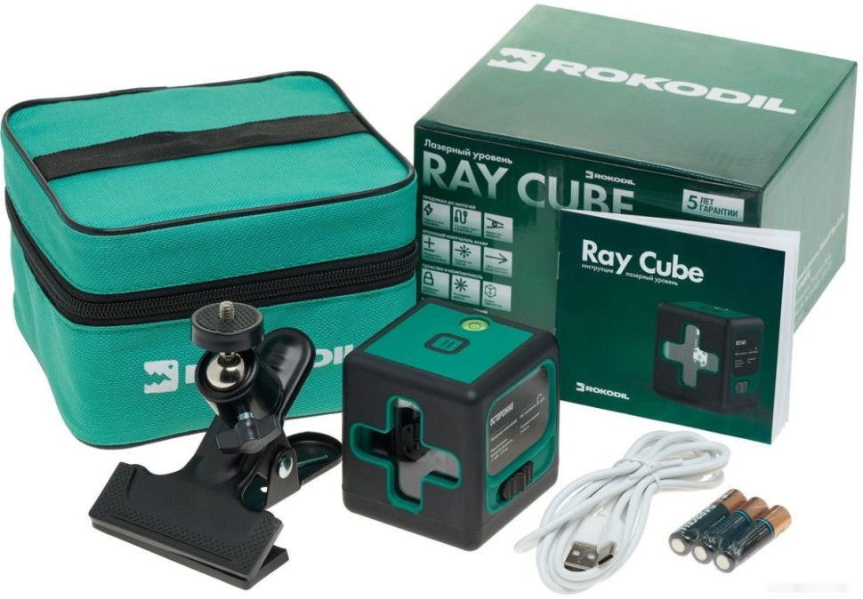 Лазерный нивелир Rokodil Ray Cube 1048918