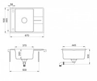 Кухонная мойка Teka ESTELA 50 S-TQ топаз