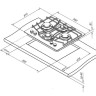 Варочная панель Darina 1T1 BGC 341 12 B Варочная панель Darina 1T1 BGC 341 12 B