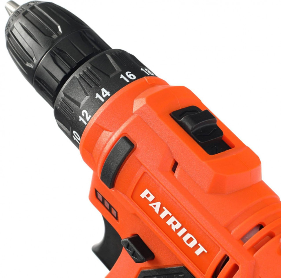 Дрель-шуруповерт Patriot BR 187UES (с 2-мя АКБ, кейс) Дрель-шуруповерт Patriot BR 187UES (с 2-мя АКБ, кейс)