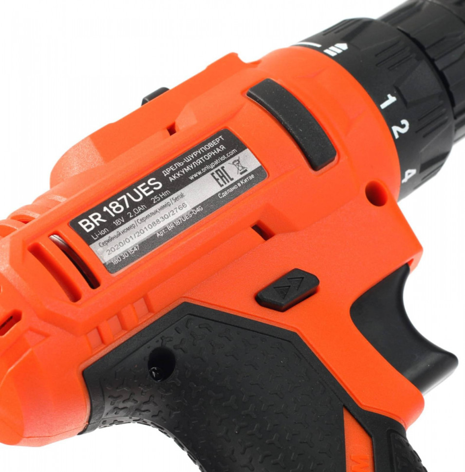 Дрель-шуруповерт Patriot BR 187UES (с 2-мя АКБ, кейс) Дрель-шуруповерт Patriot BR 187UES (с 2-мя АКБ, кейс)