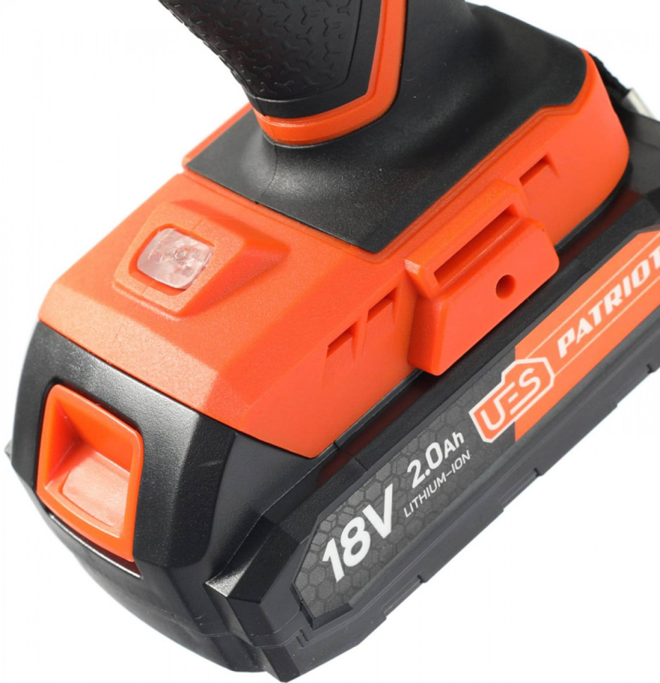 Дрель-шуруповерт Patriot BR 187UES (с 2-мя АКБ, кейс) Дрель-шуруповерт Patriot BR 187UES (с 2-мя АКБ, кейс)