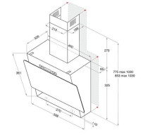 Вытяжка Hotpoint-Ariston RU HHVP 6.5 LL K