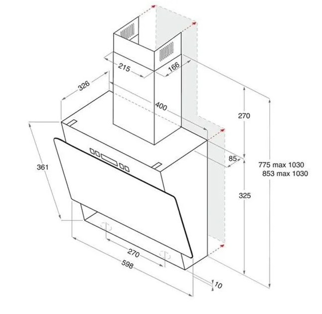 Вытяжка Hotpoint-Ariston RU HHVP 6.5 LL K Вытяжка Hotpoint-Ariston RU HHVP 6.5 LL K