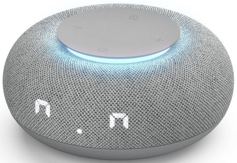 Умная колонка VK Капсула Мини (серый) Умная колонка VK Капсула Мини (серый)