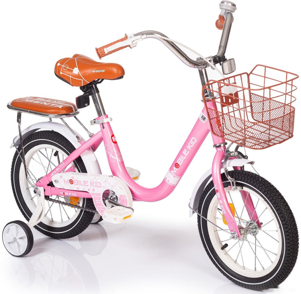 Детский велосипед Mobile Kid Genta 14 (розовый)