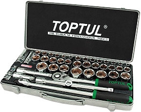 Набор торцевых головок Toptul GCAD4303 43 предмета