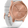 Гибридные умные часы Garmin Vivomove Style (розовое золото/белый)