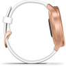 Гибридные умные часы Garmin Vivomove Style (розовое золото/белый)