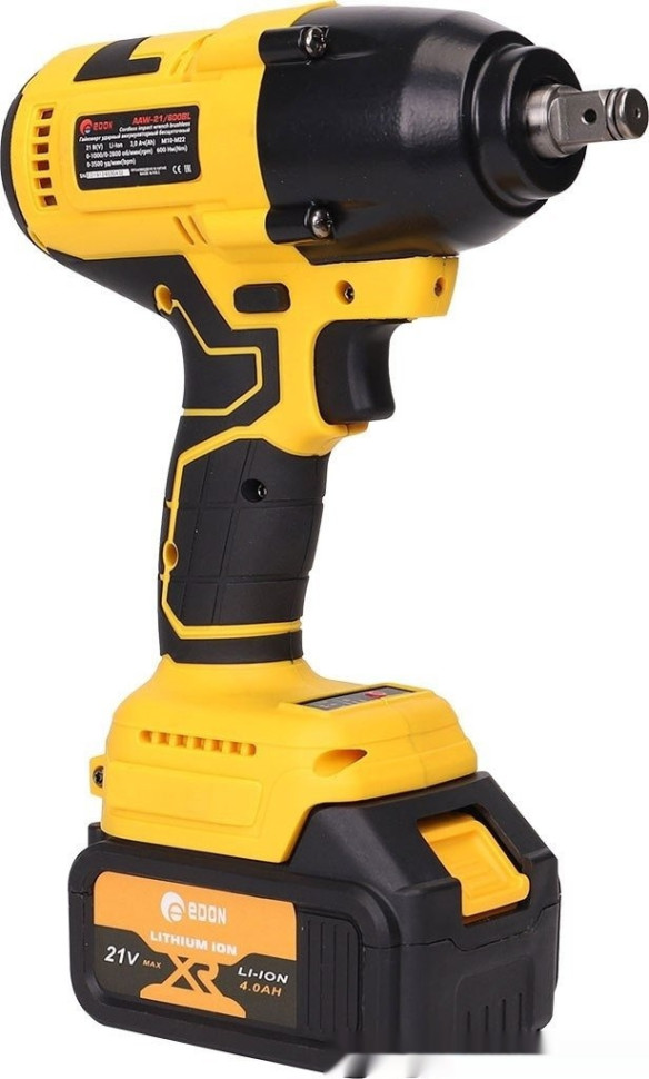 Гайковерт Edon Protech AW-21/600BL (с 2-мя АКБ, кейс) Гайковерт Edon Protech AW-21/600BL (с 2-мя АКБ, кейс)