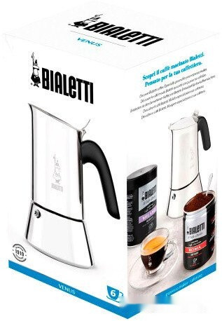 Гейзерная кофеварка Bialetti Venus New 7255/CNNP