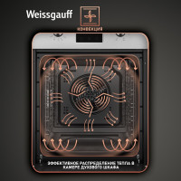 Духовой шкаф Weissgauff EOY 456 PDX