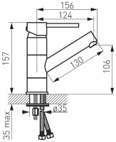 Смеситель Ferro Fiesta BFI2A
