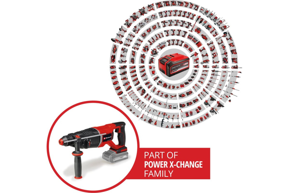 Перфоратор Einhell TP-HD 18/26 D Li BL - Solo 4514270 (без АКБ, кейс) Перфоратор Einhell TP-HD 18/26 D Li BL - Solo 4514270 (без АКБ, кейс)