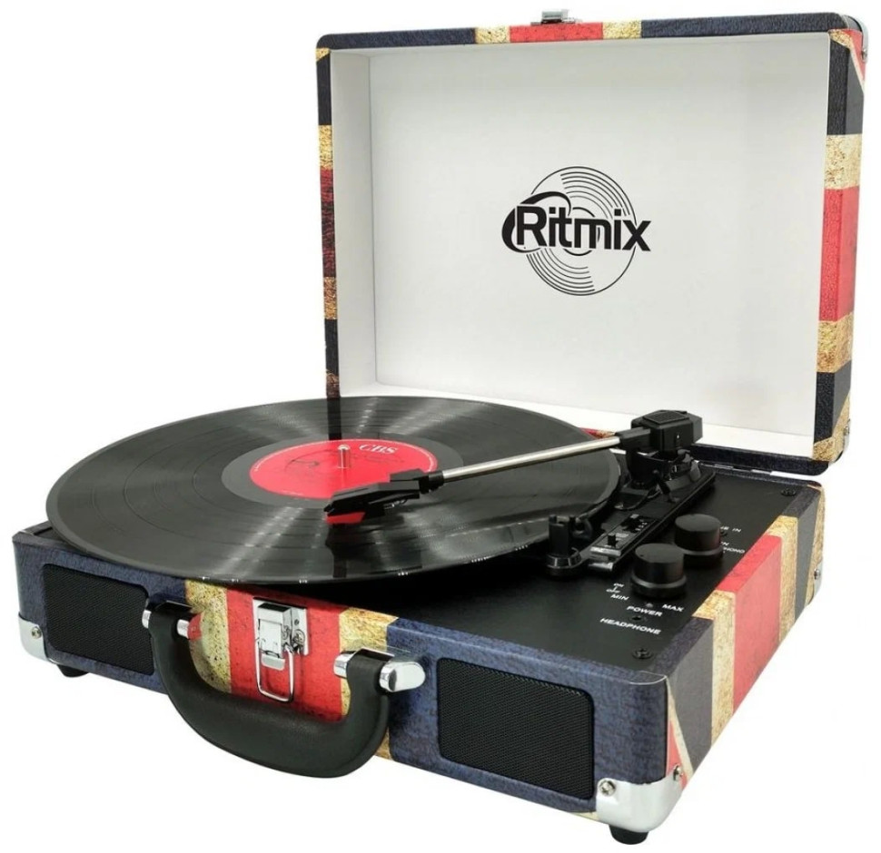 Виниловый проигрыватель Ritmix LP-120B UK