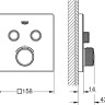 Смеситель Grohe Grohtherm SmartControl 29157LS0