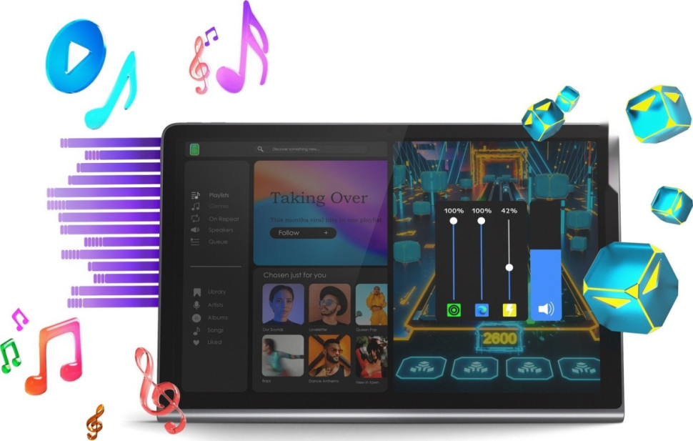 Планшет Lenovo Tab Plus TB351FU 8GB/256GB (серый)