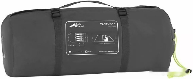 Палатка TREK PLANET Ventura 4 (зеленый) Палатка TREK PLANET Ventura 4 (зеленый)