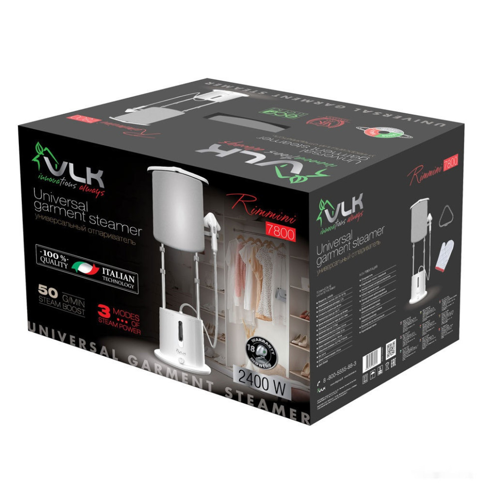 Отпариватель VLK Rimmini 7800 Отпариватель VLK Rimmini 7800