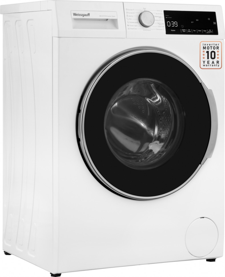 Стиральная машина Weissgauff WM 49127 DS Inverter Steam Стиральная машина Weissgauff WM 49127 DS Inverter Steam