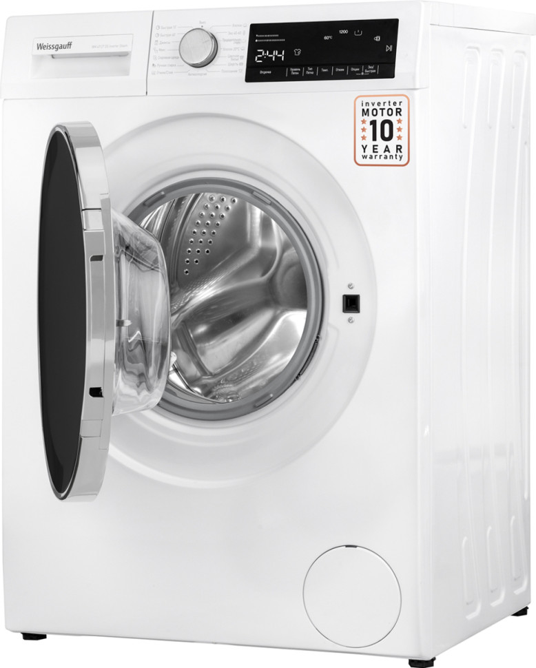 Стиральная машина Weissgauff WM 49127 DS Inverter Steam Стиральная машина Weissgauff WM 49127 DS Inverter Steam