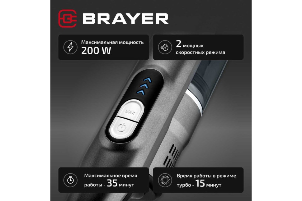 Пылесос Brayer BR4270 Пылесос Brayer BR4270