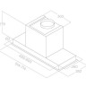 Вытяжка Elica HIDDEN 2.0 BLGL/A/90 Вытяжка Elica HIDDEN 2.0 BLGL/A/90