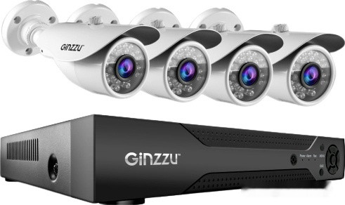 Видеорегистратор наблюдения Ginzzu HK-448N
