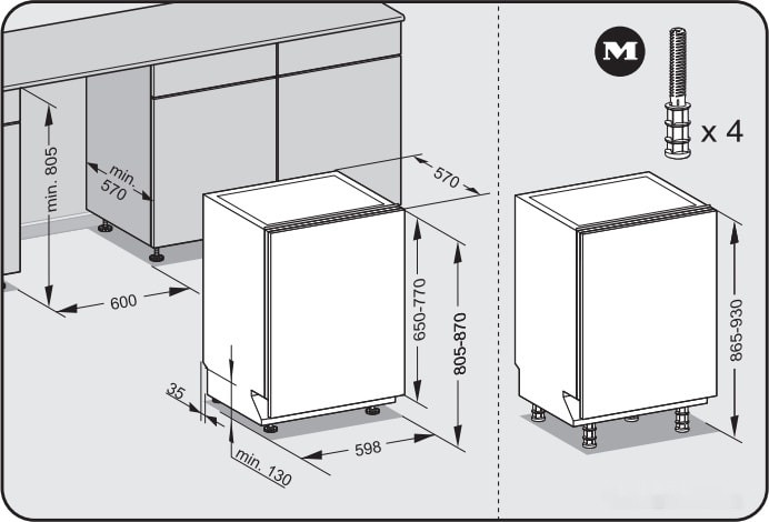 Посудомоечная машина Miele G7160SCVi Посудомоечная машина Miele G7160SCVi