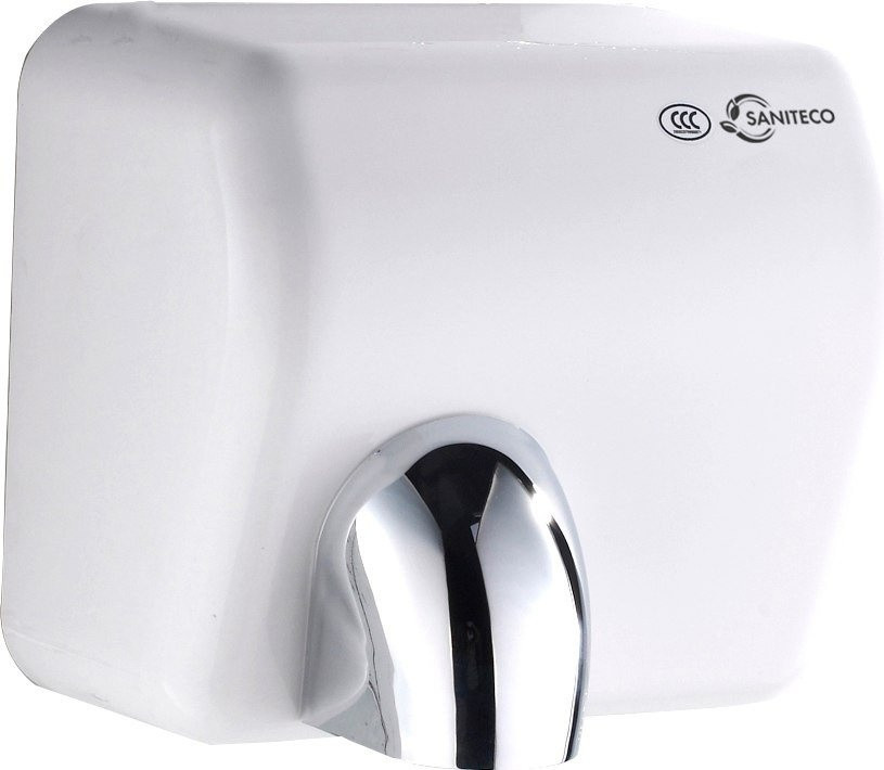 Сушилка для рук Saniteco M-798ABS-W (2300W, белый) Сушилка для рук Saniteco M-798ABS-W (2300W, белый)