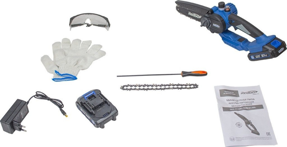 Аккумуляторная пила Redbo ONS-21/6BL (с 2-мя АКБ) Аккумуляторная пила Redbo ONS-21/6BL (с 2-мя АКБ)