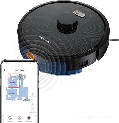 Робот-пылесос Redmond RV-R670S WiFi Робот-пылесос Redmond RV-R670S WiFi