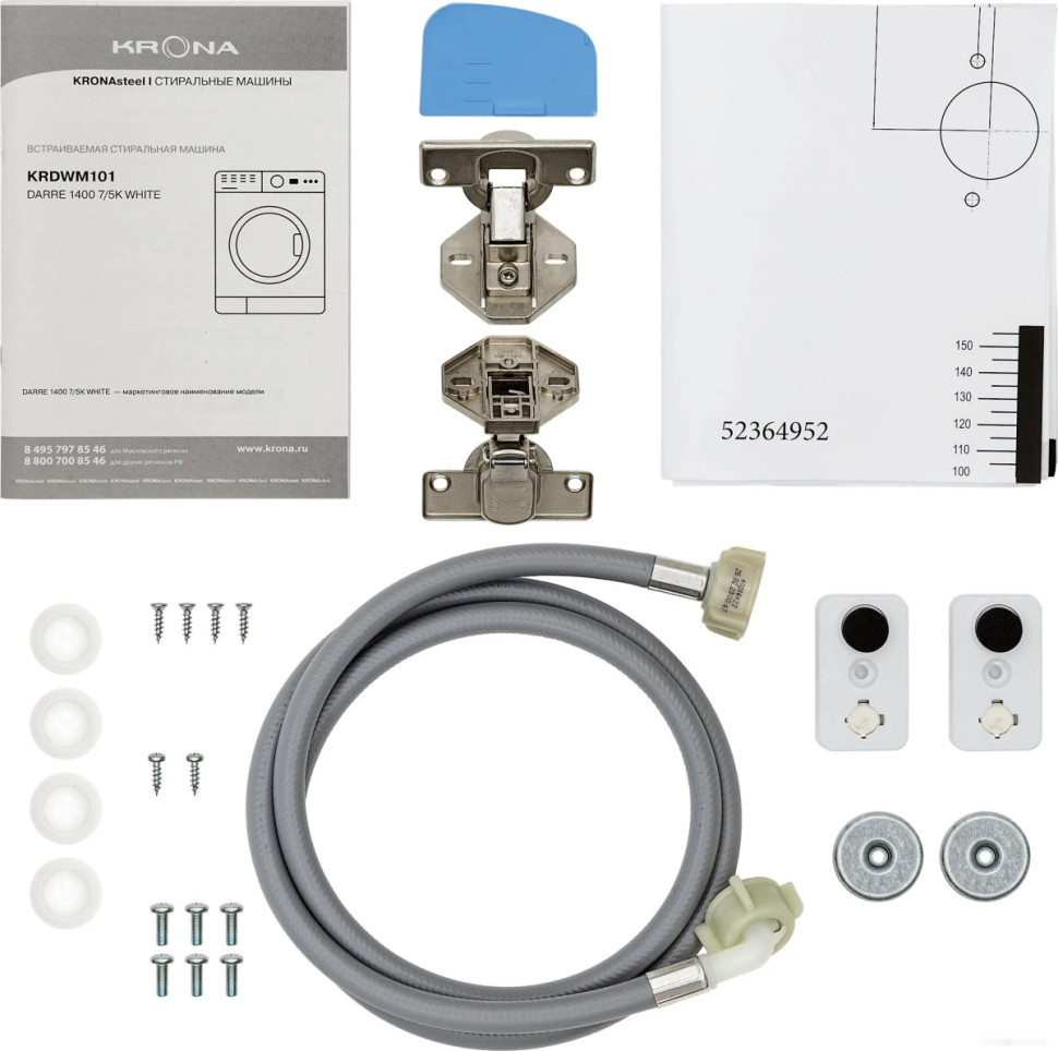 Стиральная машина Krona Darre 1400 7/5K White Стиральная машина Krona Darre 1400 7/5K White