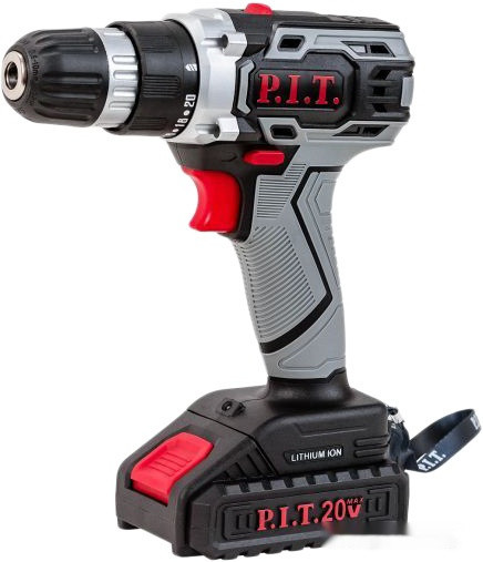 Дрель-шуруповерт P.I.T. PSR18-D3 Promo (с 1-им АКБ, набор оснастки)