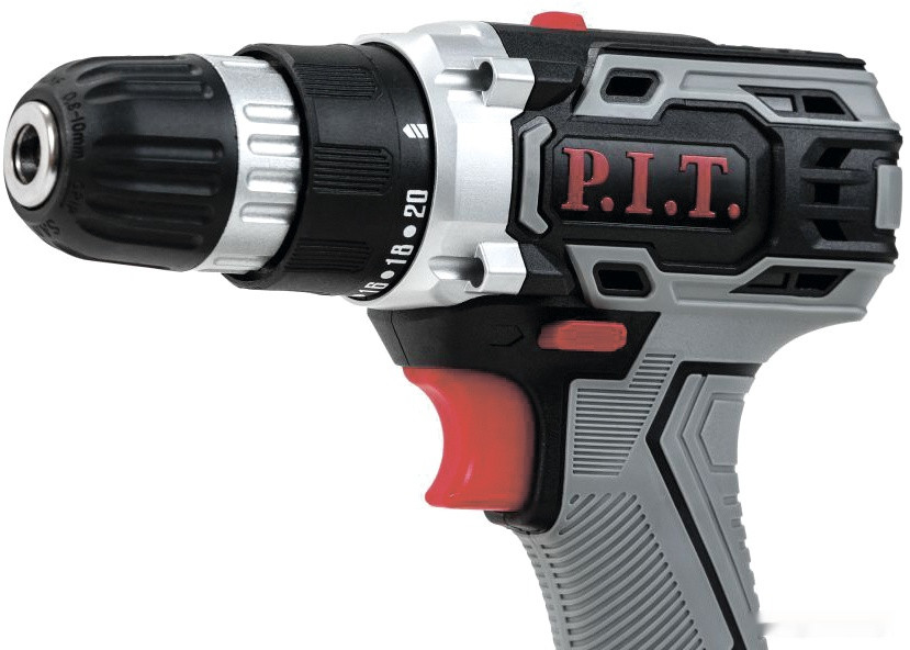 Дрель-шуруповерт P.I.T. PSR18-D3 Promo (с 1-им АКБ, набор оснастки)