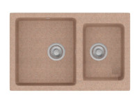 Кухонная мойка Polygran F-15 (Песочный)