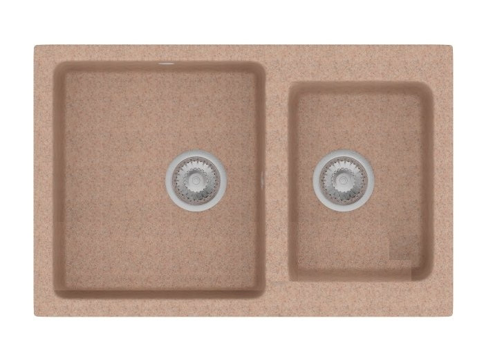 Кухонная мойка Polygran F-15 (Песочный)