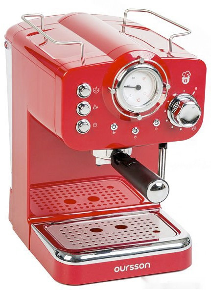 Рожковая кофеварка Oursson EM1510/RD Рожковая кофеварка Oursson EM1510/RD