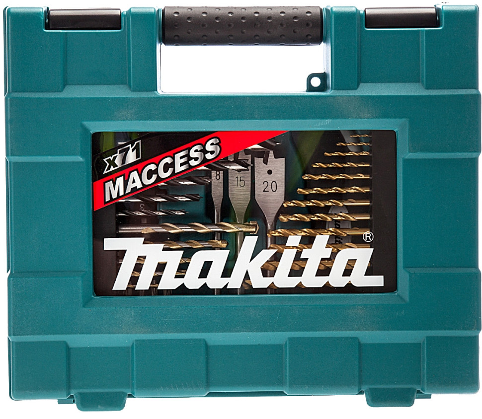 Набор инструментов Makita D-33691 71 предмет Набор инструментов Makita D-33691 71 предмет