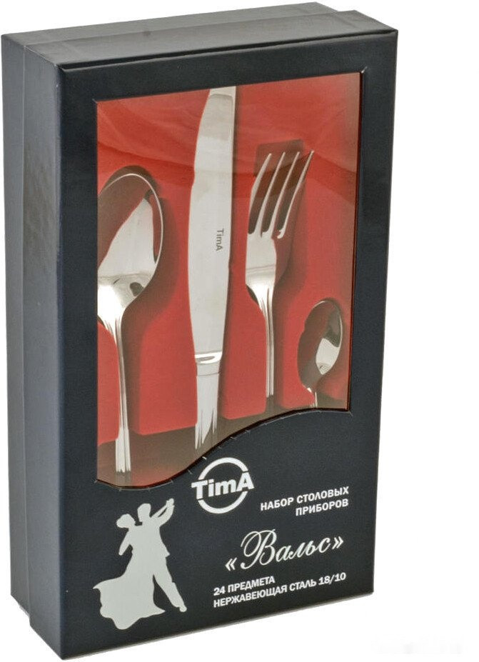 Набор столовых приборов TimA Вальс 07472/SS Набор столовых приборов TimA Вальс 07472/SS