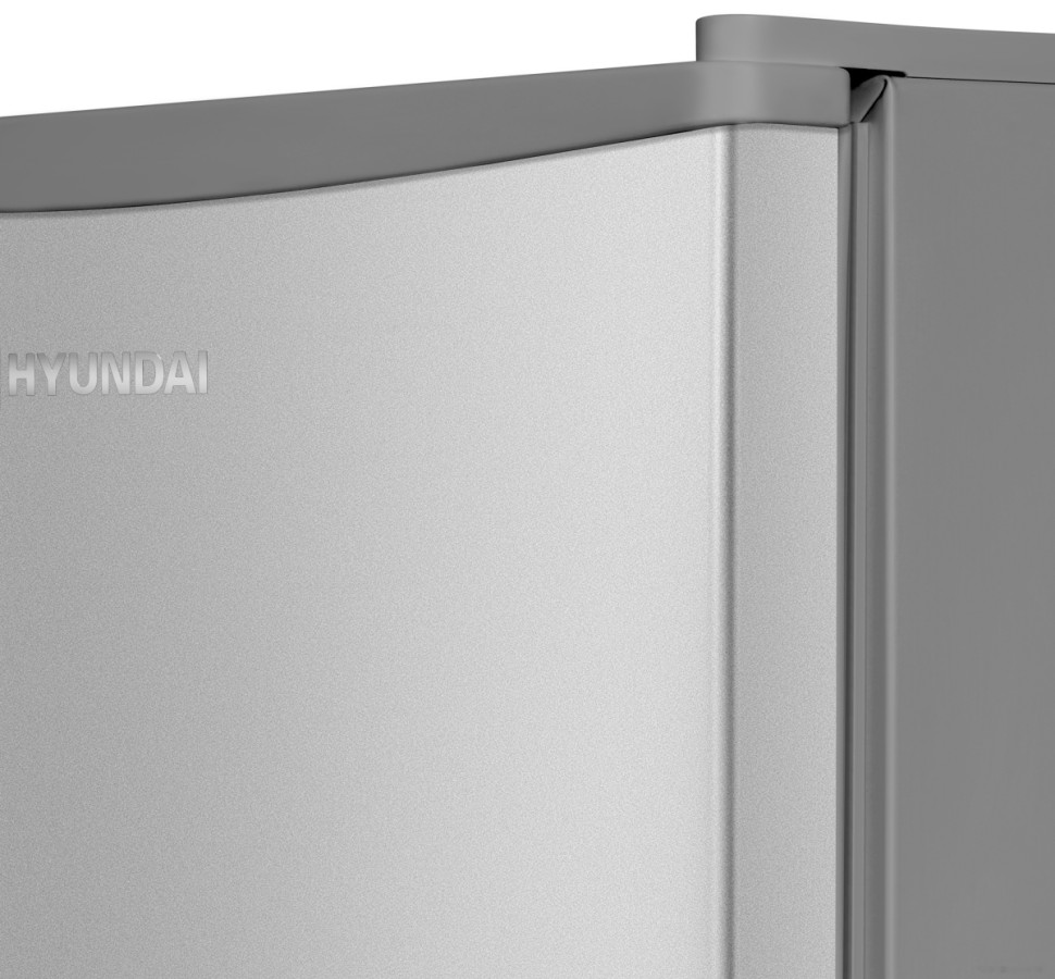 Однокамерный холодильник Hyundai CO1003 (серебристый)