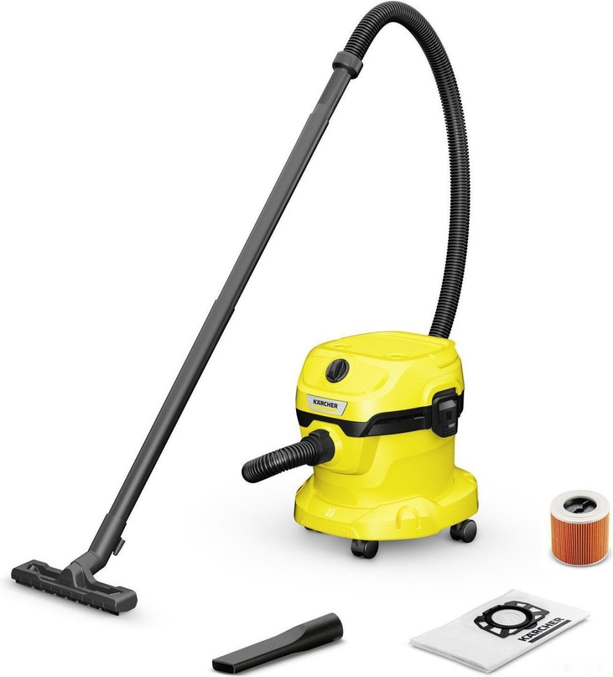 Промышленный пылесос Karcher WD 2 Plus V-12/4/18/C 1.628-009.0