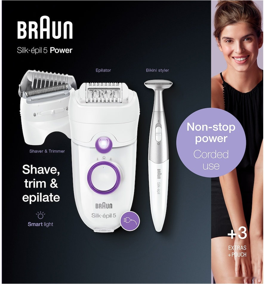 Эпилятор Braun Silk-epil 5 Series 5-825P