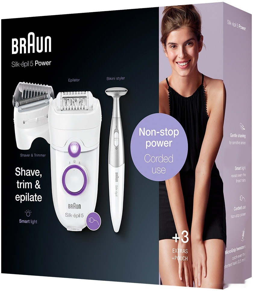 Эпилятор Braun Silk-epil 5 Series 5-825P