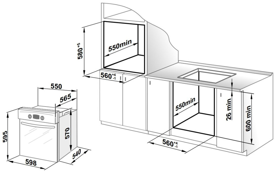 Духовой шкаф Gefest 622-02 AC