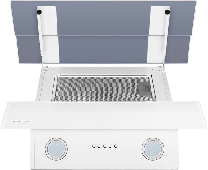 Вытяжка Maunfeld Cascada Push 60 (белый)