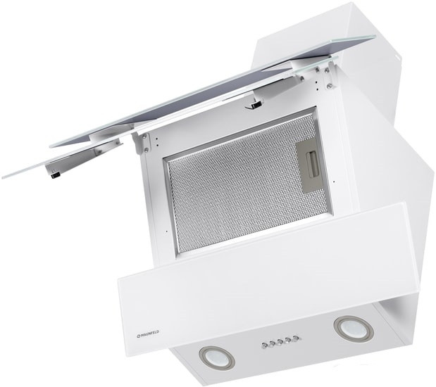 Вытяжка Maunfeld Cascada Push 60 (белый)