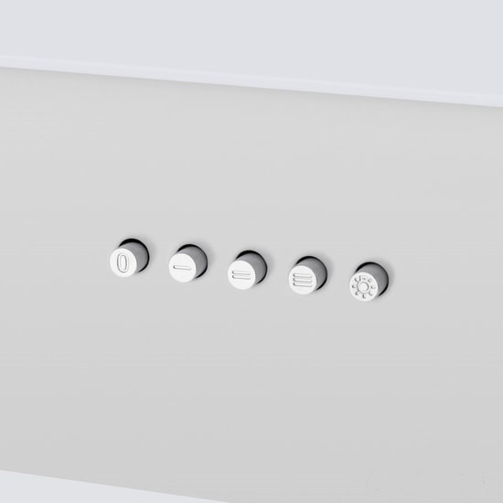 Вытяжка Maunfeld Cascada Push 60 (белый)