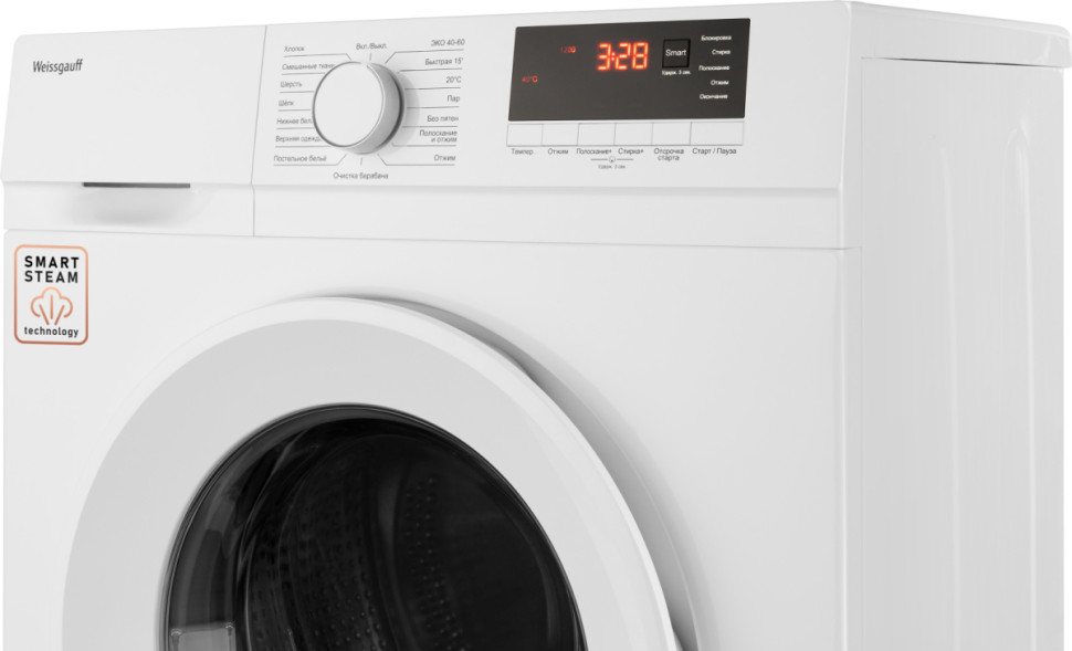 Стиральная машина Weissgauff WM 46106 Steam Стиральная машина Weissgauff WM 46106 Steam